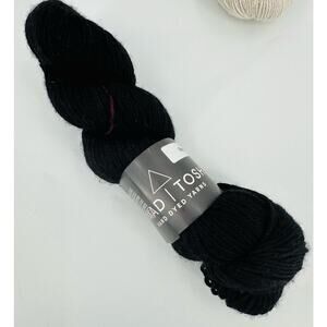 Madeline Mad Tosh DK Superwash Merino Wool ONYX BLACK Hand Dyed